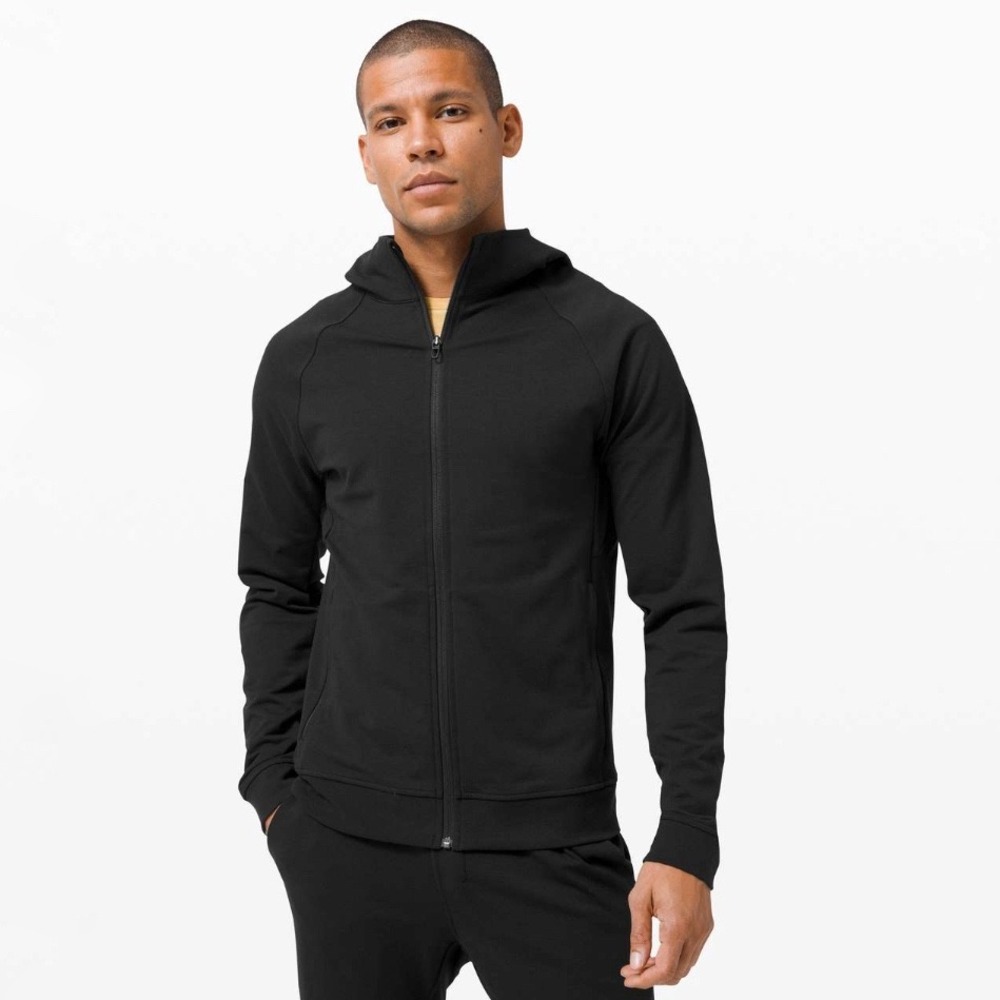 Lululemon | City Sweat Full Zip Hoodie Black Size M‎